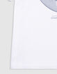 T-shirt blanc coton bio spirale-coquillage garçon-8