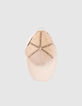 Beige Jungenschirmmütze mit schwarzen Stickereien-6