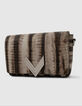 Women&rsquo;s khaki tie-dye leather 111 bag-3