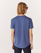 Tee-shirt L'Essentiel stone à col V Homme-3