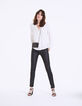 Ecru blouse viscosecr&ecirc;pe volantkraag-6