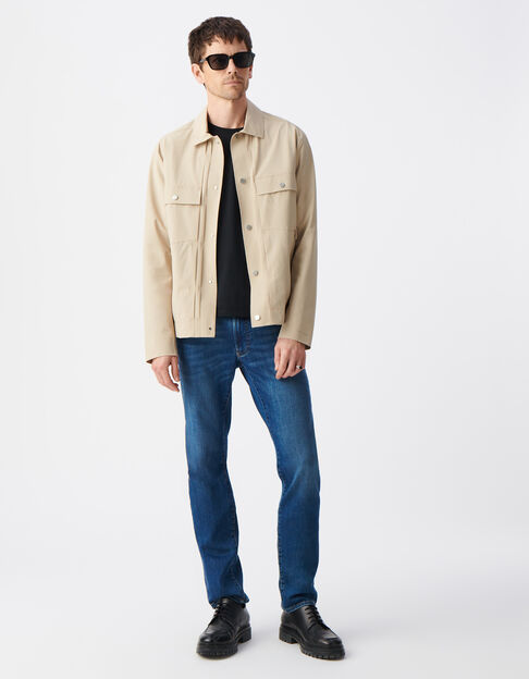 Chaqueta arena multibolsillos hombre - IKKS