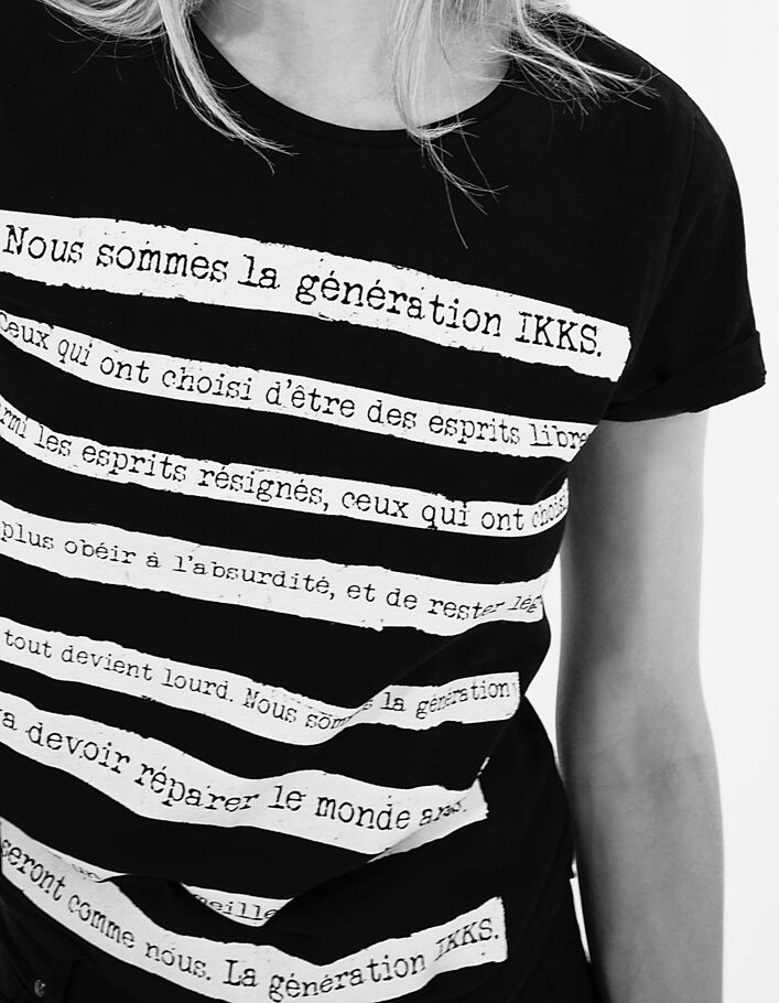 T-shirt Manifesto 1440 Leather Story dames-5