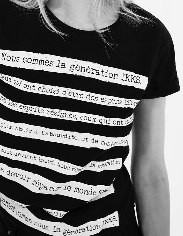 Women’s 1440 Manifesto Leather Story t-shirt-5