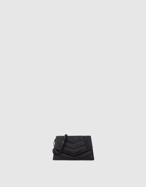 Women’s black quilted leather THE 1 TIMELESS clutch