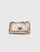 Bolso dorado acolchado niña-1