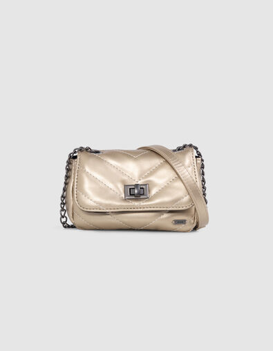 Bolso dorado acolchado niña - IKKS