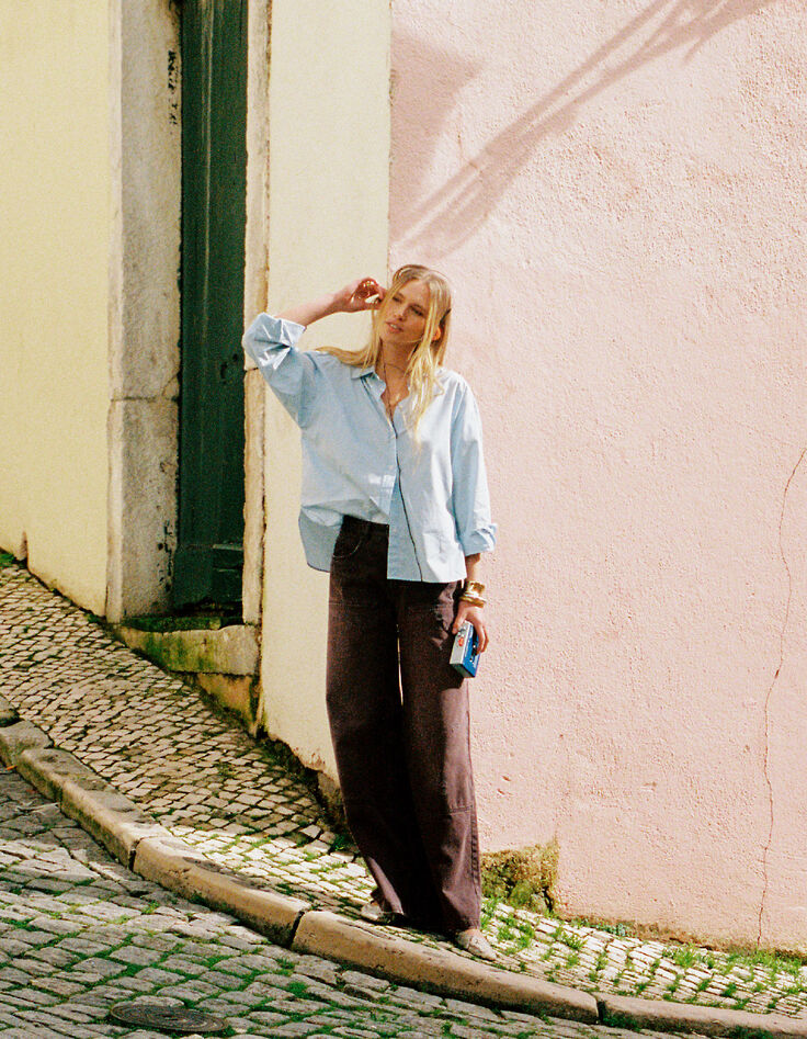 Charpentier Pflaumenjeans mit hoher Taille Mila Damen-6