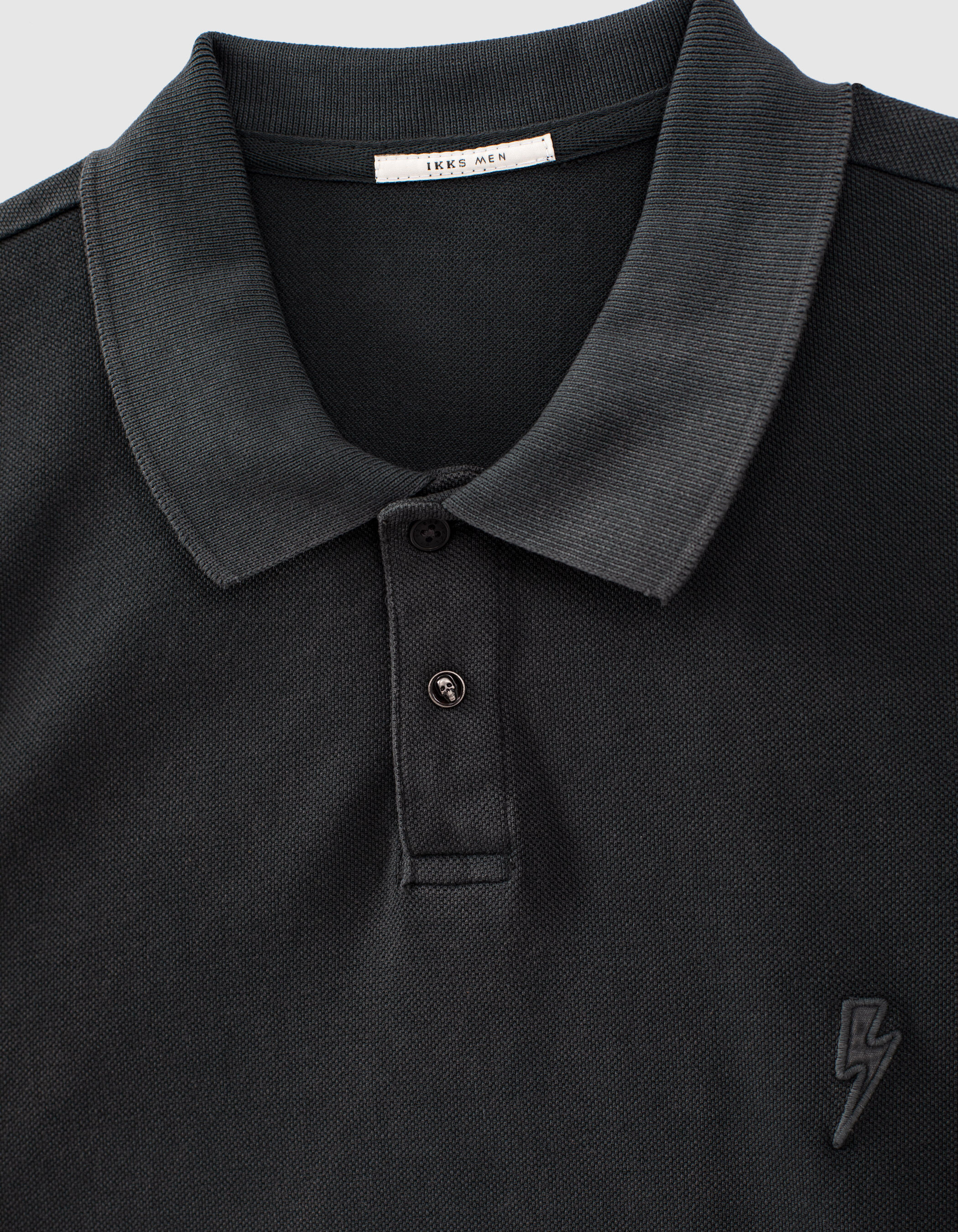 Faded top polo shirts