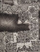 Anthrazitgraues Herrenhalstuch im Bandana-Look-3