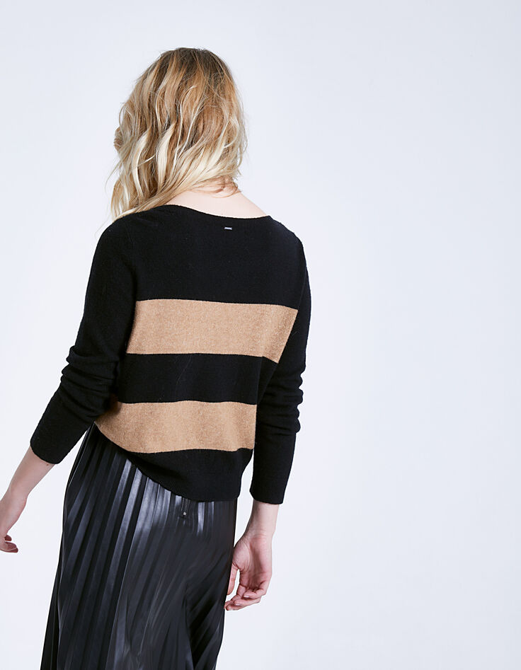 Pull marinière bijoux femme-3