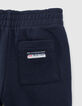 Marineblaue Babyjungen-Jerseyhose mit Eingrifftaschen-6