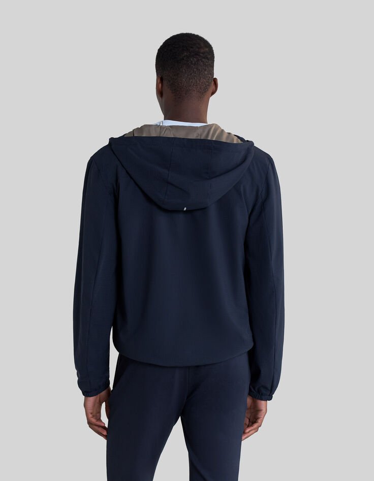 Men&rsquo;s navy WATER REPELLENT light jacket-4