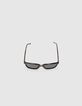 Lunettes solaires écailles style rectangle Homme-3