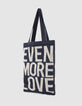 Marineblaue Damen-Totebag made in France-5