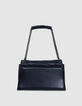 Sac THE 1 Timeless noir cuir matelassé Taille L Femme-3