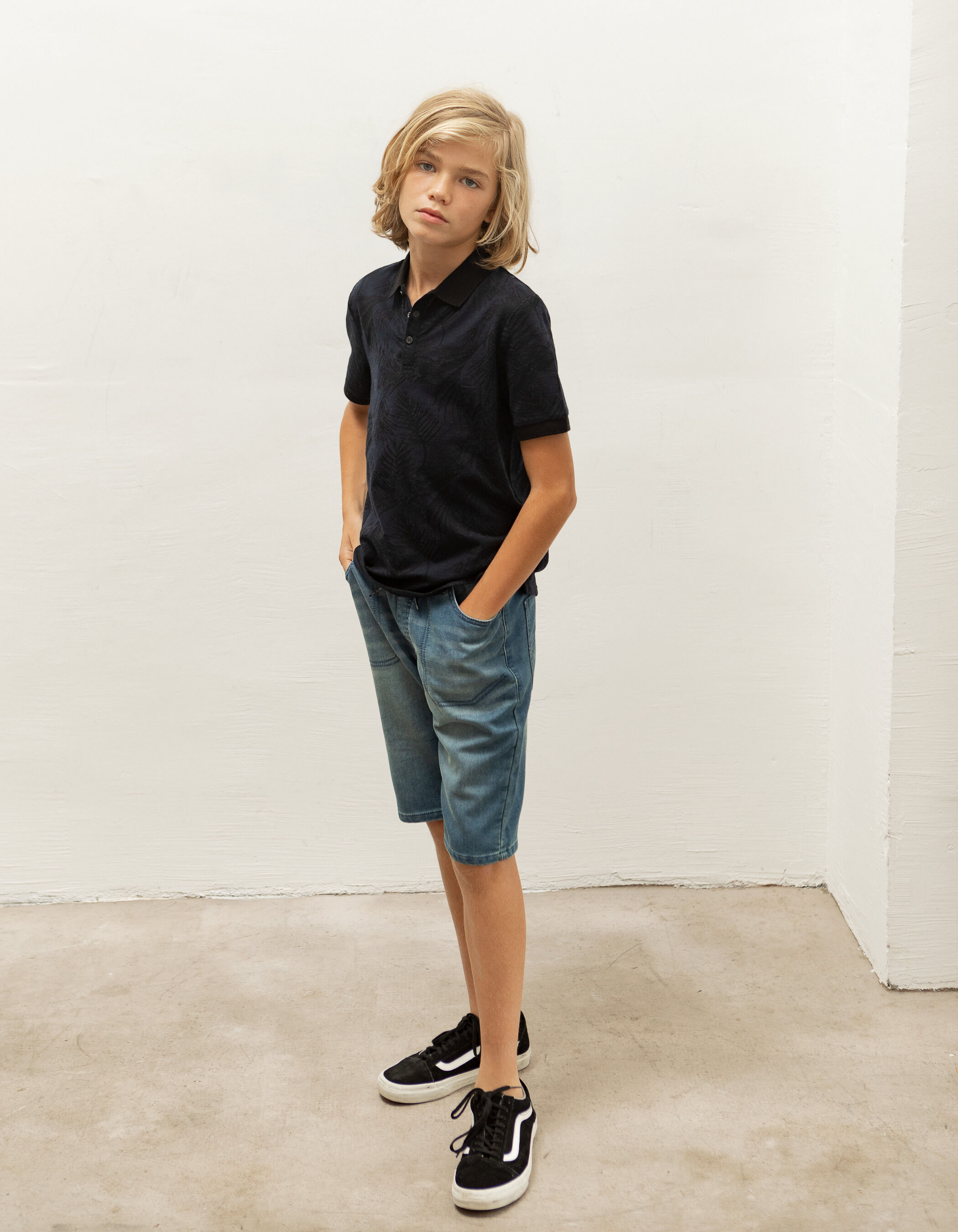 Bermuda jean ado garcon sales
