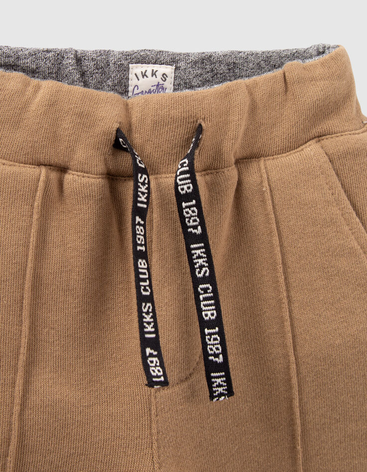 Omkeerbare jogging camel en rockprint babyjongens-3