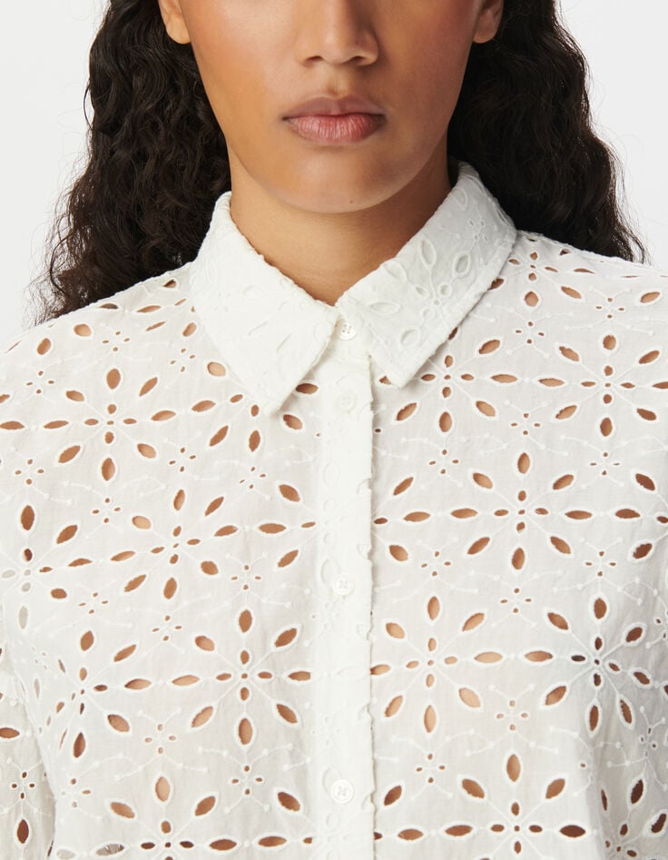 Camisa blanca manga larga bordado inglés mujer-4 Camisa blanca manga larga bordado inglés mujer-4
