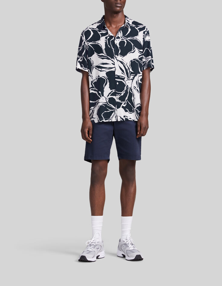 Chemise REGULAR ardoise LENZING&trade; ECOVERO&trade; fleurs Homme-6