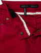 Girls' red skinny jeans-5