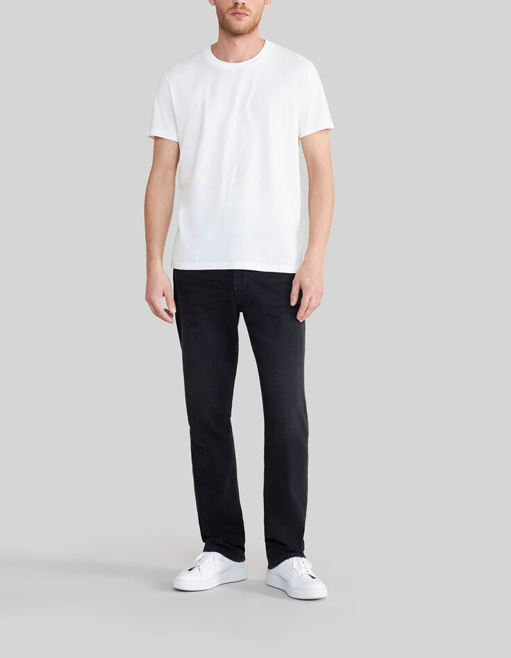 Jean REGULAR noir Lenny Homme-1