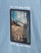 Camiseta azul gafas, surf y playa niño-4