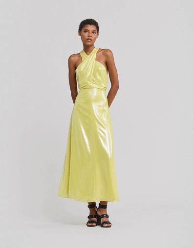 Robe ikks jaune deals