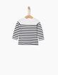 Gebroken wit matrozen-T-shirt babymeisjes-2
