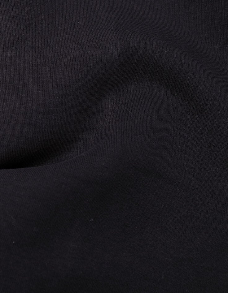 Chaqueta con botones de forro polar azul marino para niña-7