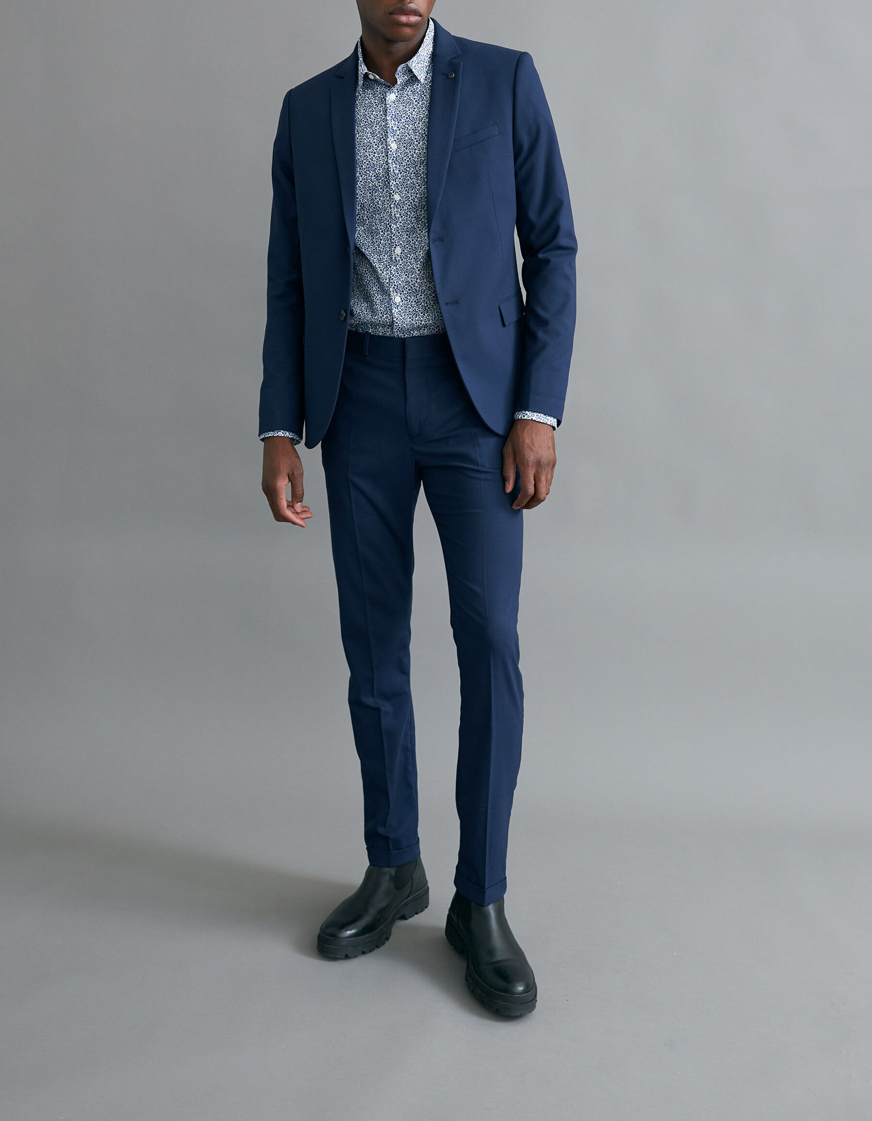 Pantalon de costume slim hot sale homme