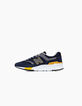 Tennis NEW BALANCE bleu et jaune Homme-1