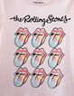 Girls’ pink ROLLING STONES T-shirt with tongues-3