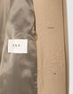 Chaqueta de traje de esp&iacute;ritu overshirt beige oscuro-7