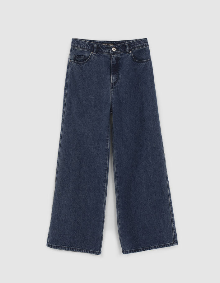 Vaqueros wide leg azules niña-1