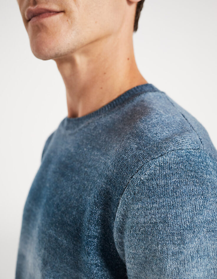 Pull glacier tricot dégradé Homme-3