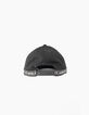 Gorra negra con logo WAY blanco niño -4