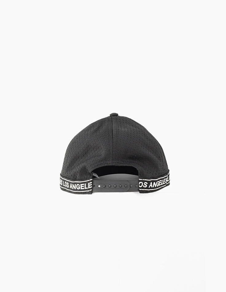 Gorra negra con logo WAY blanco niño -4