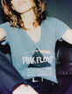 Blaues Damen-T-Shirt mit Albummotiv IKKS – PINK FLOYD-7