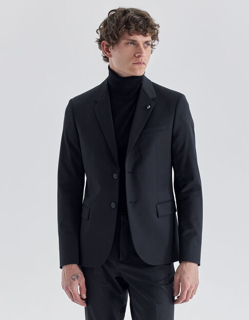 Men’s black TRAVEL SUIT suit jacket