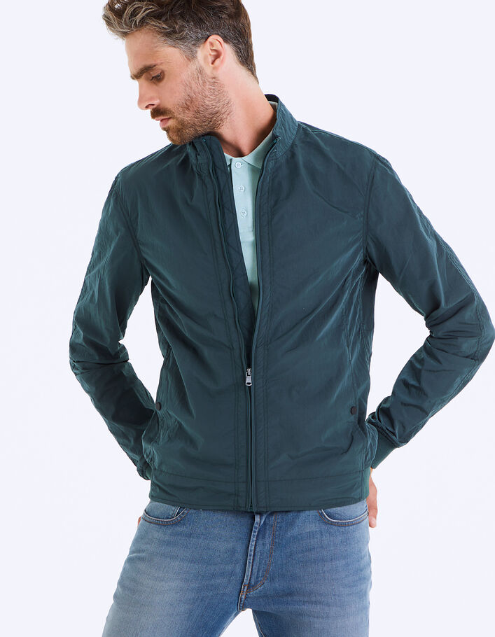 Men's packable emerald jacket - IKKS