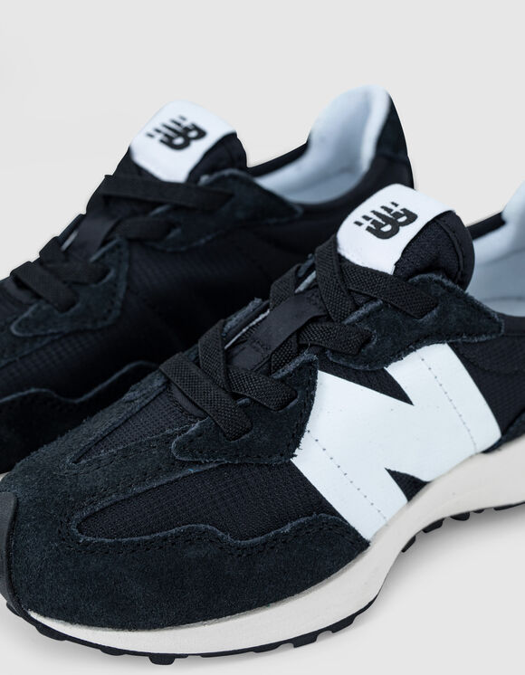 puzzle Bad factor Anyways Kids' black New Balance 327® trainers