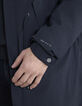 Men’s navy nylon parachute-style 2-in-1 parka-4
