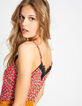 I.Code floral print cami top-3