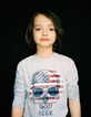 Boys’ mid-grey marl skull T-shirt-4