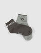 Korte kaki sokken jongens-5