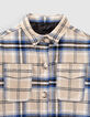 Abrigo sobrecamisa mastic cuadros niña-2