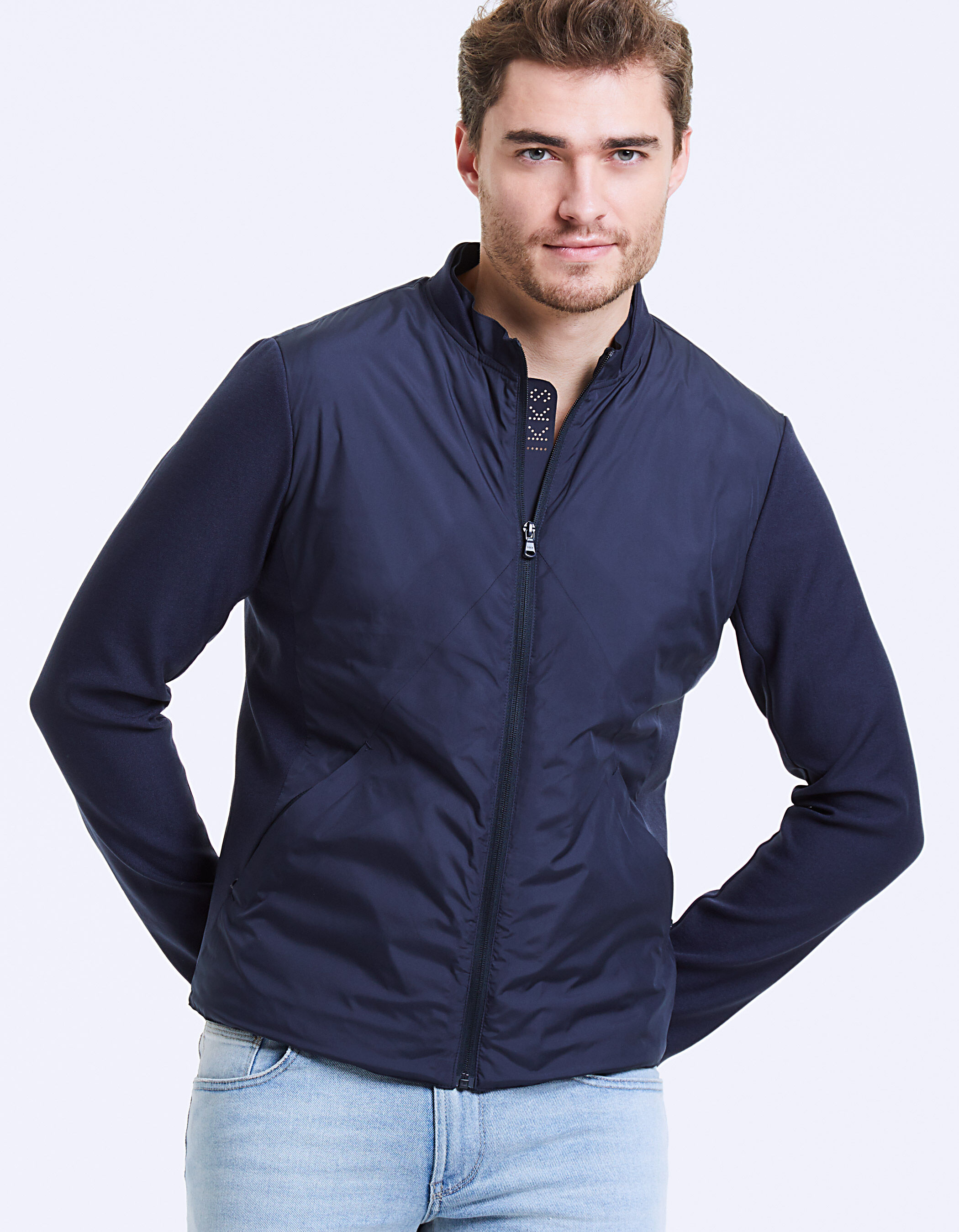 Sous doudoune bi matiere Homme Ultra Light Warmth