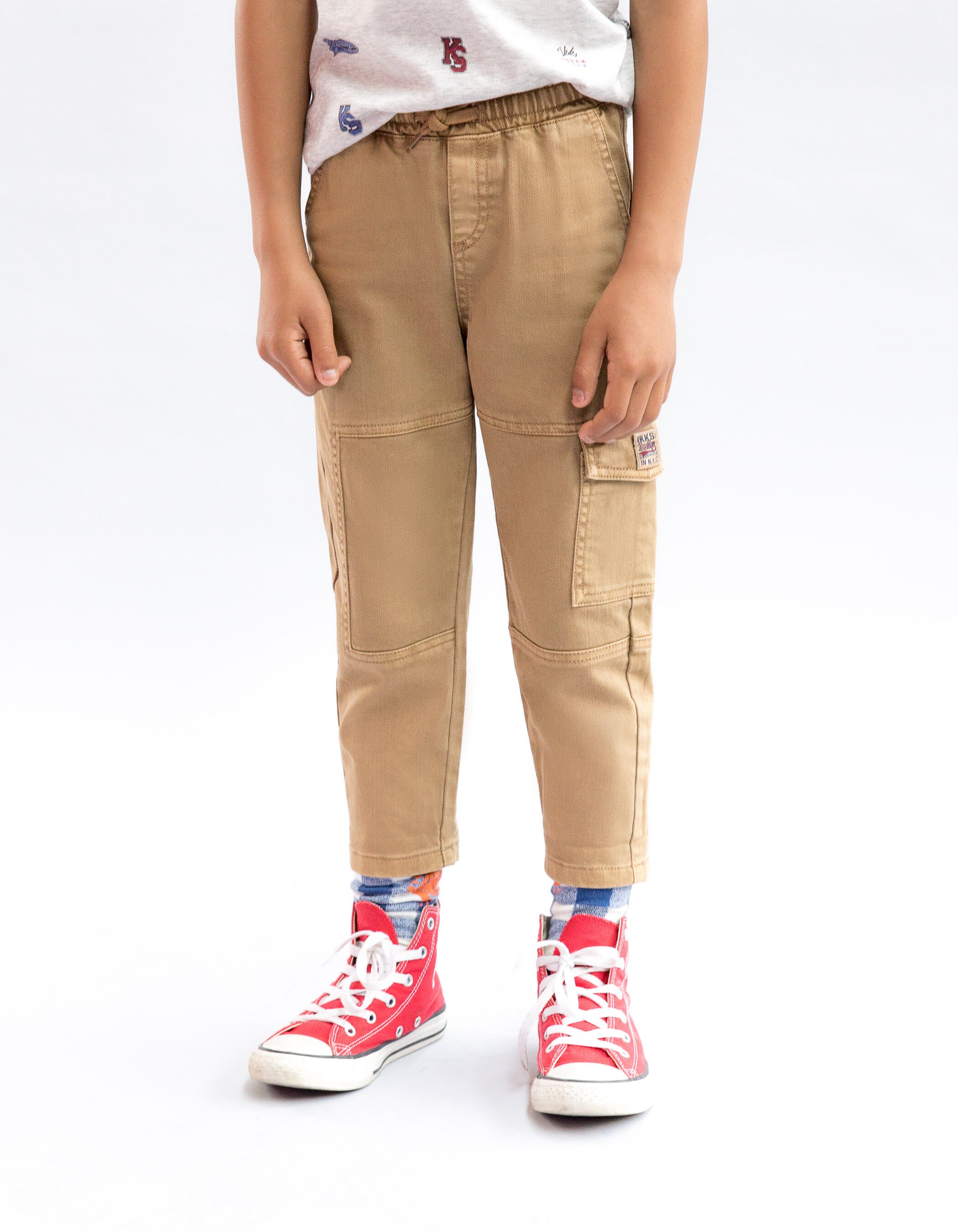 Boys camel COMBAT joggers