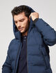 Doudoune indigo matelassage Homme-1